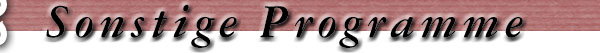Sonstige Programme